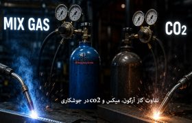 تفاوت آرگون، CO₂ و گاز میکس در جوشکاری